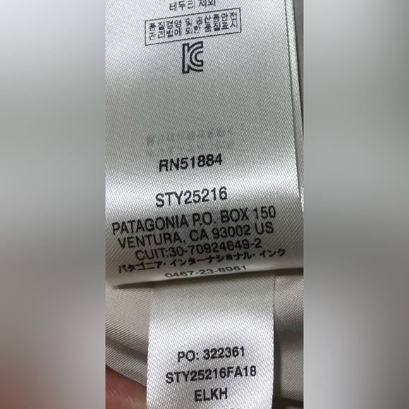 Patagonia Los Gatos Khaki Fleece Vest, Size L, Fair Trade Certified - Picture 10 of 10